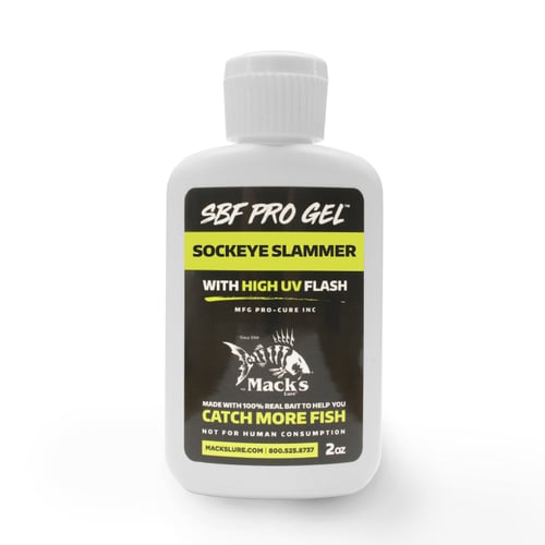 Macks Lure 00180 Sockeye Slammer SBF Super Gel Scent 2 oz | 043557001809