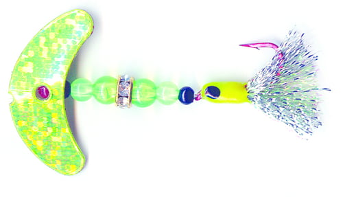 Macks Lure 08220 Wedding Ring ProGlo Series Spinner, 6 Hook | 043557082204