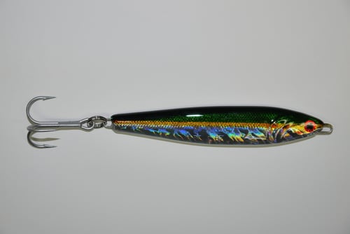 Point Wilson A20GR/N DART Anchovy Jig, 2 oz, Green/Nickel | 040528000359