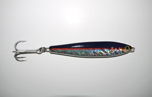 Point Wilson A40 BU/N DART Anchovy Jig, 4 oz, Blue/Nickel | 040528000403