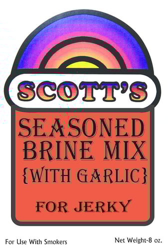 Sikes JBG Brine Mix Jerky w/Garlic | 090358010233