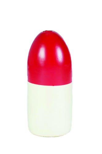 Willapa 00165 Crab Buoy Red White Large 6 Inchx14 Inch | 607119001654
