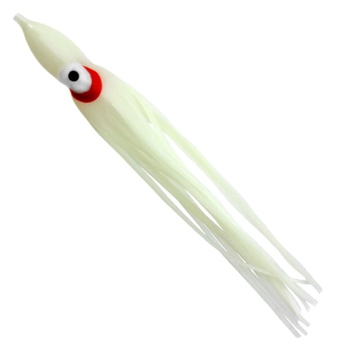 Zak Tackle ZCH20 4.5 Inch Squid  Rigged Pure Glow | 015912000208