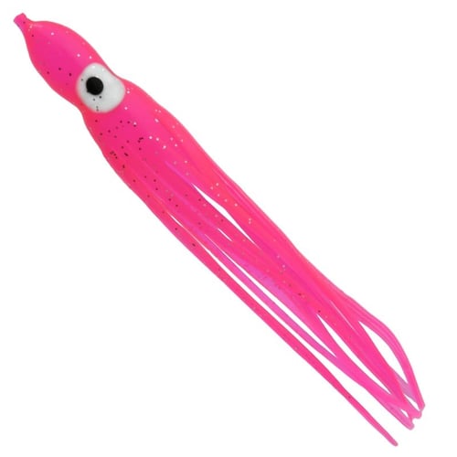 Zak Tackle ZCH11 4.5 Inch Squid  Rigged Hot Pink | 015912000116