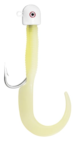 Zak Tackle ZSW91 Zak Tackle 91 Squirm Worm Jig 8 Glow | 015912000918