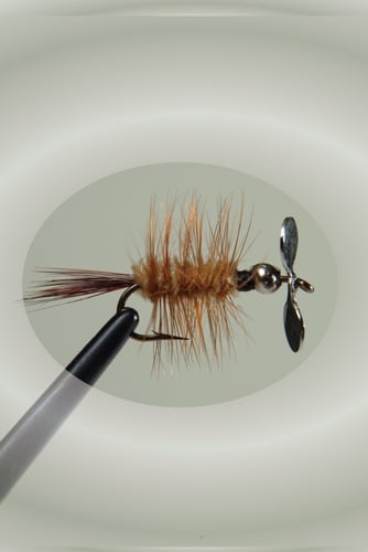 Pistol Pete 100112PK Trout/Panfish Fly, Sz 10, Ginger, 2/Pack | 724017102112