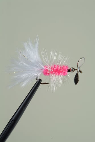 Pistol Pete 060042Pk Trout/Panfish Fly, Sz 6, Flourescent Pink, 2/Pack | 724017062041