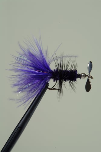 Pistol Pete 060062Pk Trout/Panfish Fly, Sz 6, Purple, 2/Pack | 724017062065