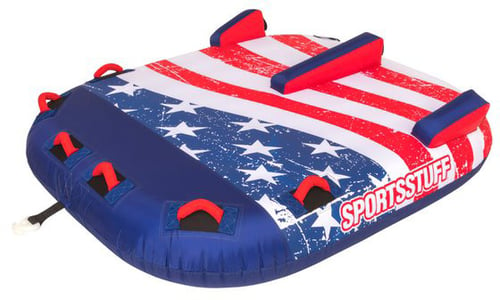 Sportsstuff 53-4312 Stars & Stripes 2-Rider Towable