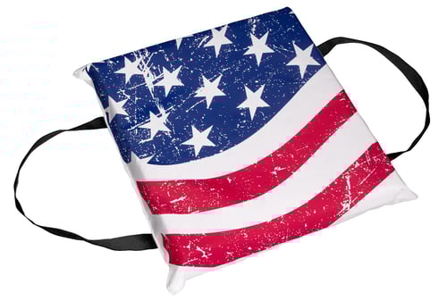 Kwik Tek 1000100AUS Throwable Cushion, Stars  Stripes | 737826120994