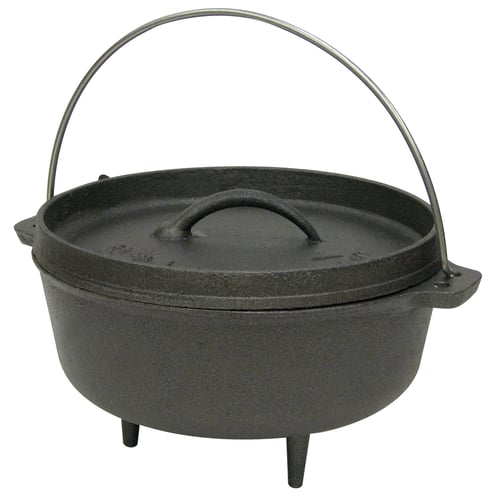 Stansport 16018 Cast Iron Dutch Oven - 2 Qt | 011319215184