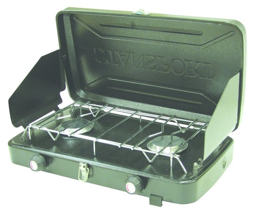 Stansport 203-93 2-Burner Regulated Propane Camp Stove | 011319225329