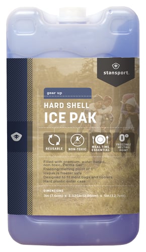 Stansport 88332 Hard Shell Ice Pak - Lunch Box Size