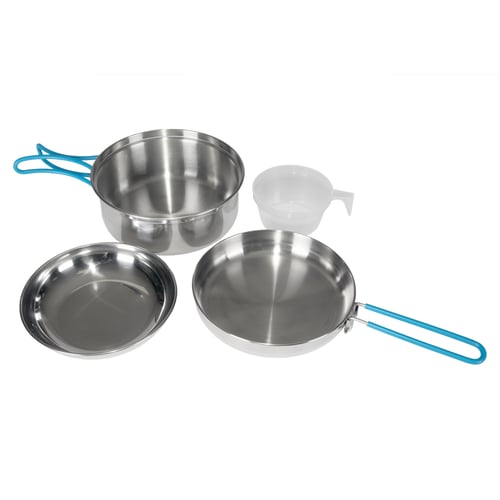 Stansport 361-100 Stainless Stell Mess Kit - One Person- 1 Pot, 1 | 011319135703