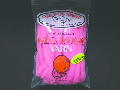 Bug Shop SHRIMP PINK Glo Bugs Yarn 15, 5/16 Inch Diameter, Shrimp Pink | 084679100247