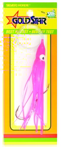 Yamashita 10920015 Rigged Squid, 4 1/4 Inch, 35, Pink | 087321380158