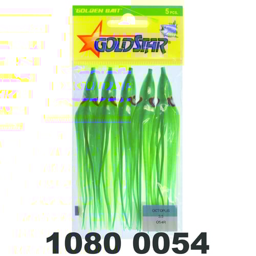 Yamashita 10800054/16309 Golden Bait Squid, 4 1/2 Inch, Chartreuse | 611449279133