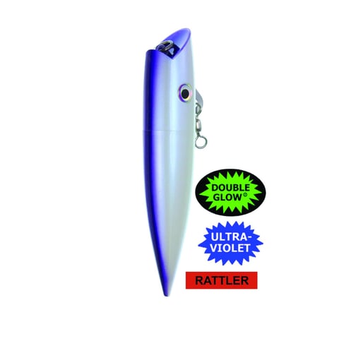 Silver Horde 3151999779 Ace Hi 5 Rattle Plug, 5 Inch, Double Glow/UV | 087321220034