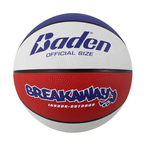Baden BR73004A Basketball Rubber Official Red/White/Blue | 052125274552