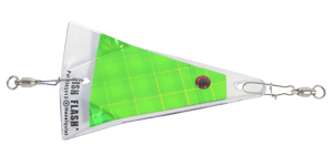 Big Als 611LAZC Small Fish Flash InLine Flasher, 6 Inch, Lazer | 850433000371