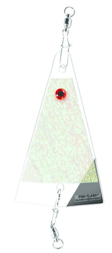 Big Als 811GLO Medium Fish Flash InLine Flasher, 8 Inch, Glow | 850433000159