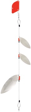 Vances FLSWN Little Silm Willie Flasher, 17 Inch, Nickel | 603416500043