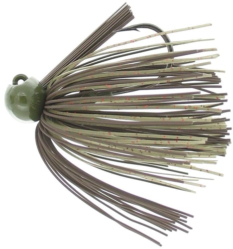 Bass Patrol BPJ3808 Western Football Jighead, 3/8 oz, Green | 751841150385