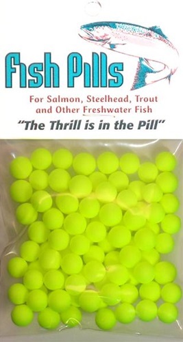 Mad River FP032 Soft Foam Fish Pills, 2, 910mm, Chartreuse | 855787000237