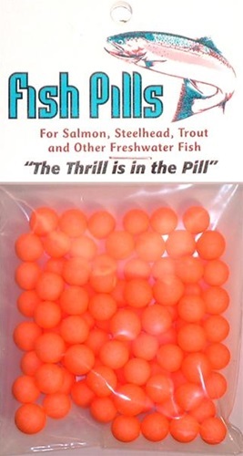 Mad River FP162 Soft Foam Fish Pills, 2, 910mm, Steelie Orange | 855787000367