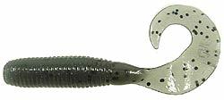 Yamamoto YAM4020150 Single Tail Grub, 4 Inch, 20pk, Smoke with Large | 783670022137