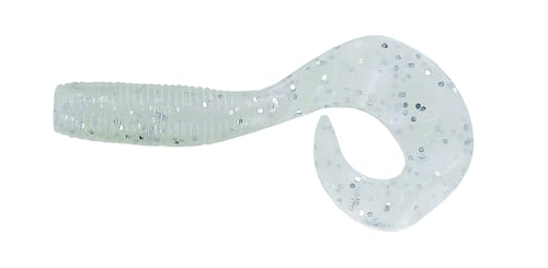 Yamamoto YAM1820031 Single Tail Grub, 5 Inch, 20pk, Blue Pearl with | 783670012824