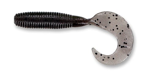 Yamamoto YAM1820176 Single Tail Grub, 5 Inch, 20pk, Cinnamon Brown | 783670013142