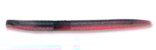 Yamamoto YAM910900 Senko Worm 5 Inch, 10pk, Red Shad Red  Black | 783670066735
