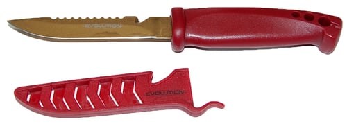 Evolution EVBK4GG Bait Knife 4 Inch Grnt Handle Gld Blade Grnt Cover | 896877114229