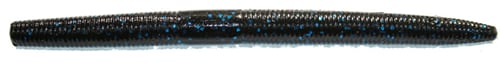 Gambler FA076 Fat Ace Stickbait, 6 Inch Black Blue Glitter | 024395009158