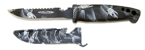 Evolution EVBK4008 4 Inch Bait Knife Black Reaper | 896877061103