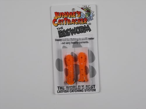 Cat Tracker WEG2-ORG Eggworm Org Rigged 2Pk