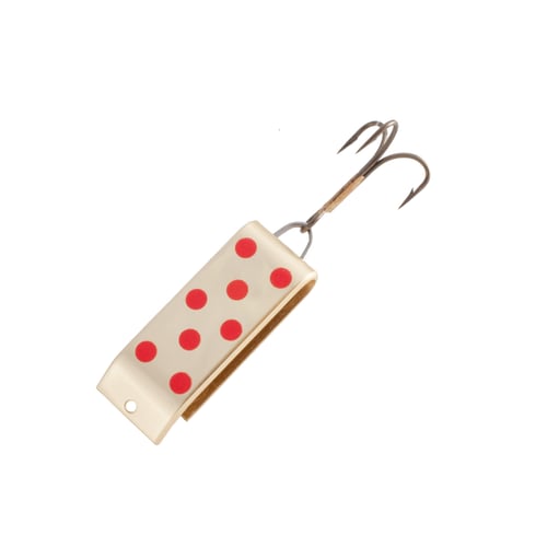 Jakes SP23GOLD10001 SpinALure Spoon, 2 Inch, 2/3 oz, Sz 2 Hook, Gold | 052702100014
