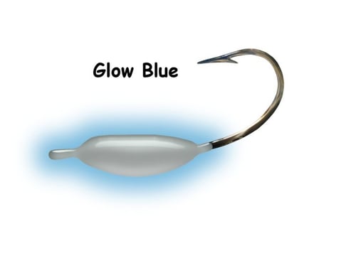 Neon Lites MG1152 6 Moon Glow Jig 2 pack Glow/ Blue | 640616001000
