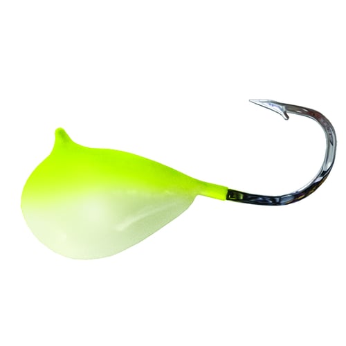 Neon Lites RD212 8 Tungsten Rain Drop Jig 1 pack Glow / Chartreuse | 640616008153