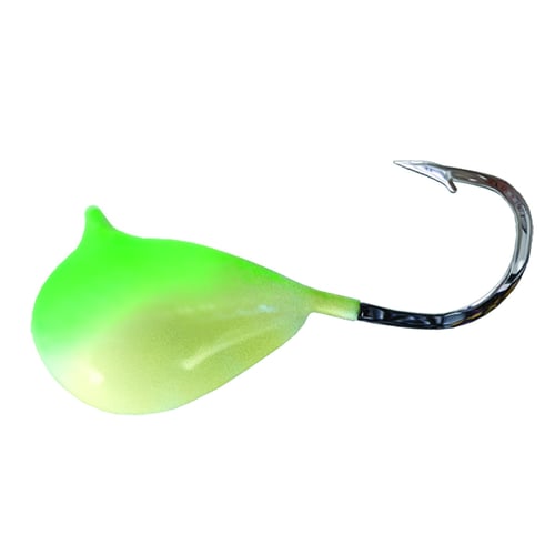 Neon Lites RD213 8 Tungsten Rain Drop Jig 1 pack Glow / Green | 640616008160