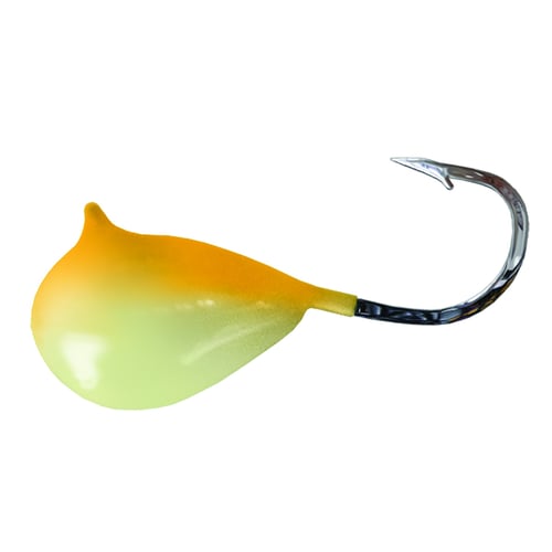 Neon Lites RD214 8 Tungsten Rain Drop Jig 1 pack Glow / Orange | 640616008177