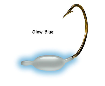 Neon Lites WG0152 4 Wide Gap Khale Jig 2 Pack Glow Blue | 640616001307