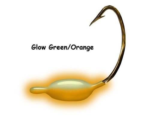 Neon Lites WG0142 4 Wide Gap Khale Jig 2 Pack Glow / Orange | 640616001291