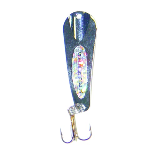 Custom Jigs SL116-P-107 Slender Spoon 1/16oz Silver/Silver