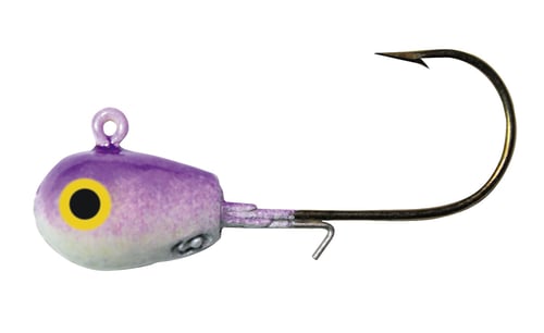 B-Fish-N H20-002-002-5 H2O Precision Jigs, 1/8oz, Purple/Pearl
