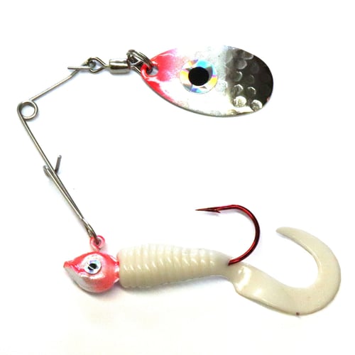 JB Lures TPS183 Tadpole Spin 1/8oz Red/Prl | 086303105918