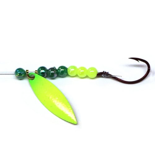 JB Lures W16C Lil' Willy Spinner Rig W2, #4 Red Hook