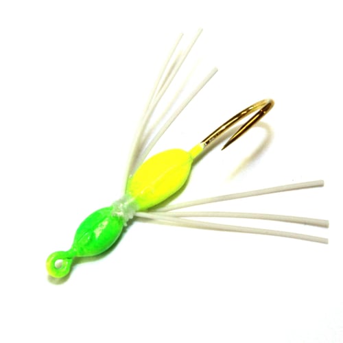 JB Lures AGC8P Ant, Panfish Jig Size 8, Green-Chartreuse, 2/pack