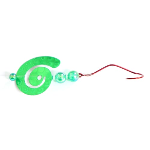 JB Lures MTSD-5C Slow Death Montana Rig-Green Scale 6/Cd